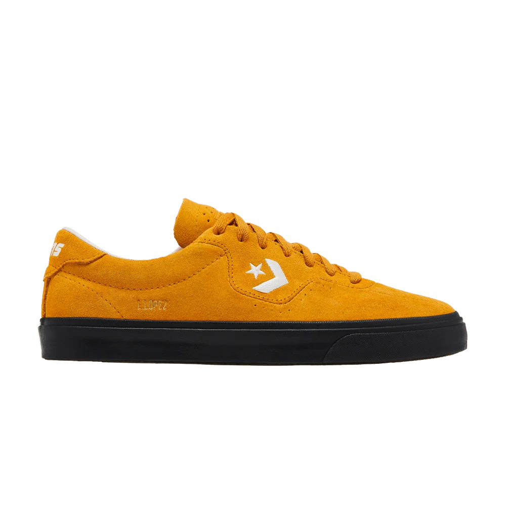 Кроссовки Converse Louie Lopez Pro Low 'Mono Classic Suede - Saffron Yellow'