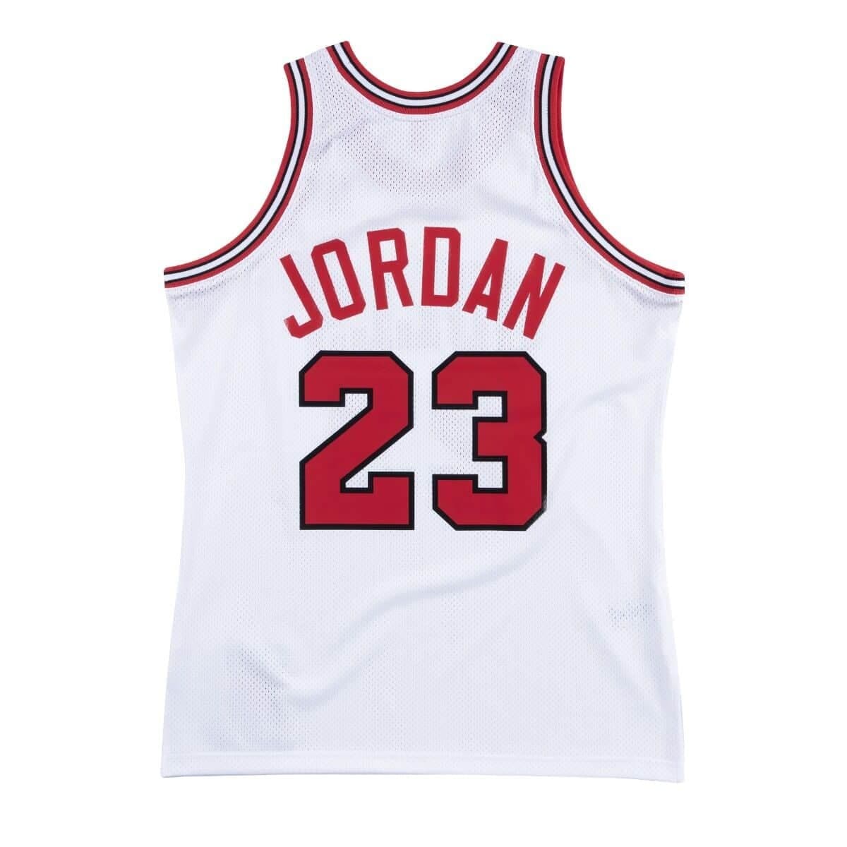 Баскетбольная джерси 1991-1992 Chicago Bulls Michael Jordan #23 Authentic Hardwood Classic White Jersey