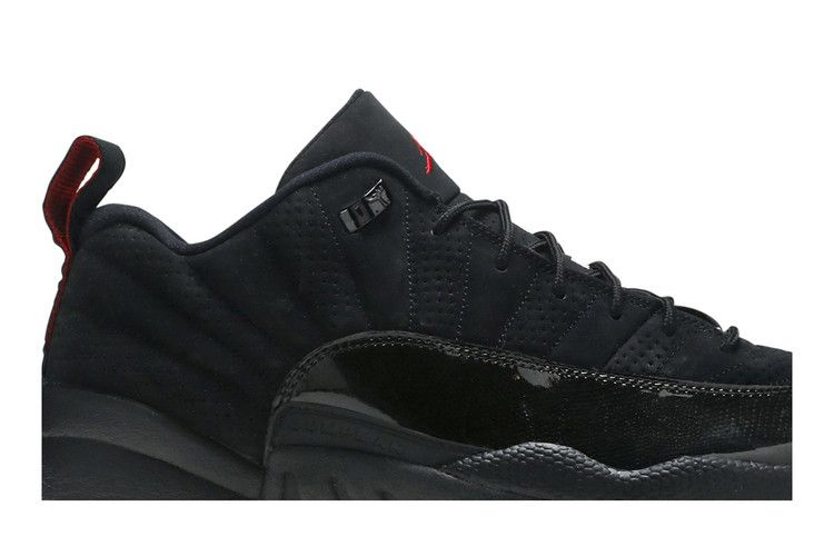 Кроссовки Air Jordan 12 Retro Low 'Black Patent'