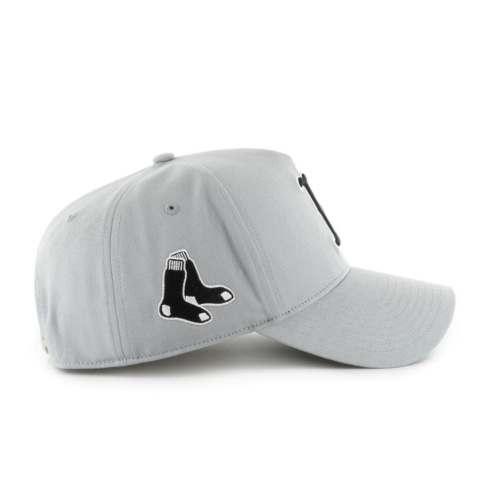 Бейсболка 47 Brand Boston Red Sox Storm Black And White '47 MVP DT MLB Snapback Hat