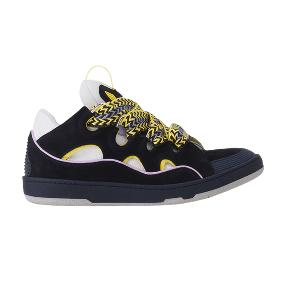 Кроссовки Lanvin Curb Sneaker 'Navy Blue Light Purple'