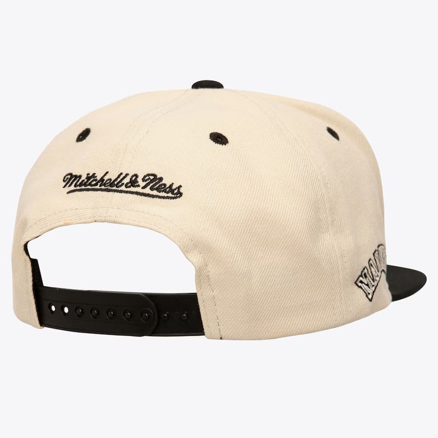 Бейсболка Mitchell & Ness Off White Seattle Mariners Cooperstown Collection Snapback Hat