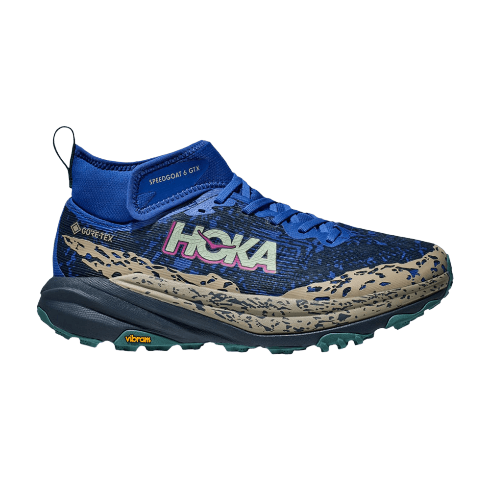 Кроссовки HOKA Speedgoat 6 Mid GORE-TEX 'Ultramarine Stormy Skies'