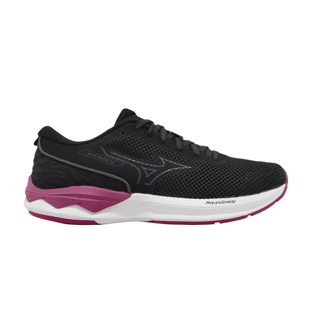 Кроссовки Mizuno Wmns Wave Revolt 3 Wide 'Black Grape'