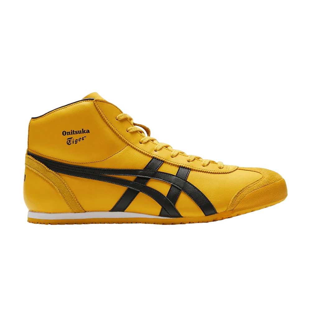 Кроссовки Onitsuka Tiger Mexico Mid Runner 'Yellow Black'