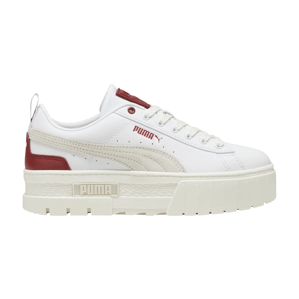 Krossovki-Puma-Wmns-Mayze-White-Intense-Red