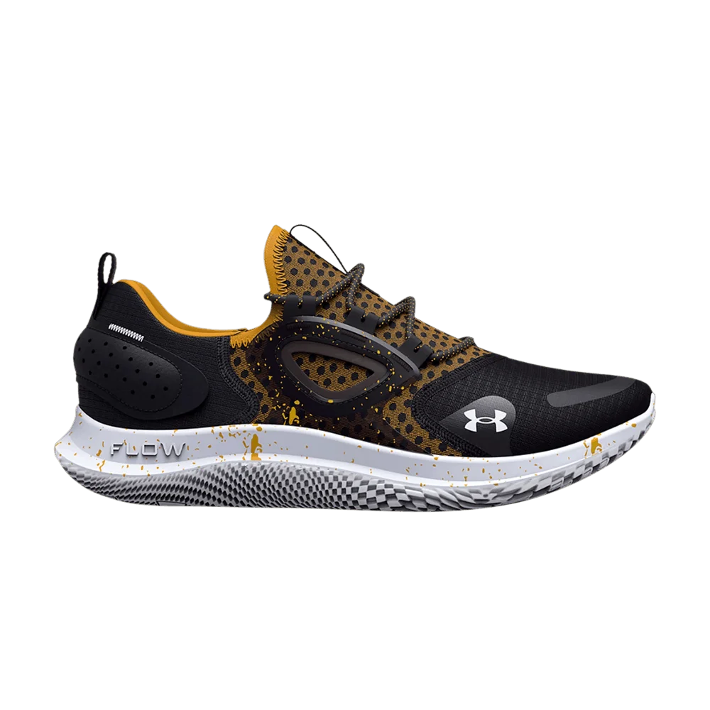Кроссовки Under Armour Wmns Flow Velociti MVMNT 'Black Cruise Gold'