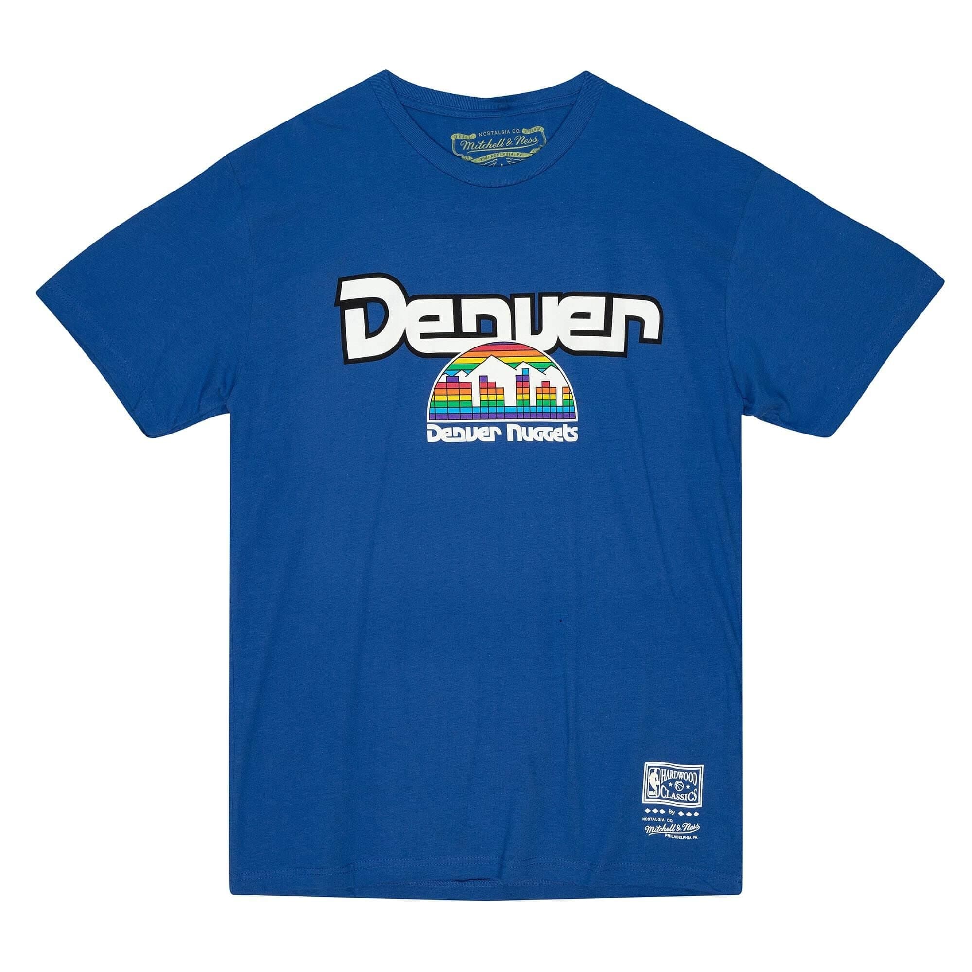 Футболка Mitchell & Ness Cream Tee Denver Nuggets T-Shirt