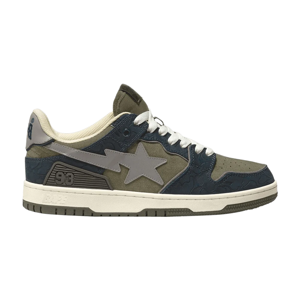 Кроссовки BAPE Wmns Sk8 Sta #5 L1 'Navy'