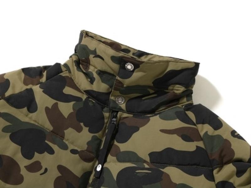 Куртка BAPE 1st Camo Down Jacket (FW18) Green