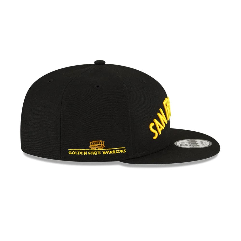 Бейсболка New Era Golden State Warriors 9FIFTY Alternate 2024 City Edition NBA Snapback Hat