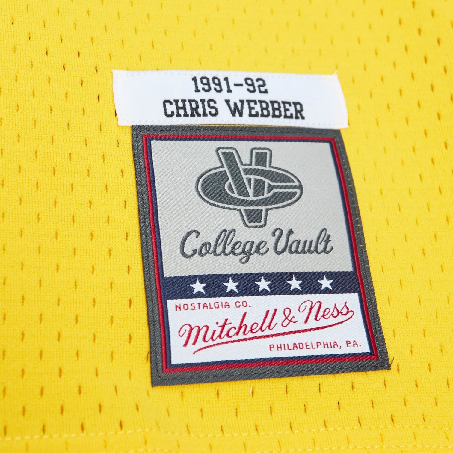 Баскетбольная джерси Mitchell & Ness Chris Webber Wolverines NCAA College Swingman Jersey