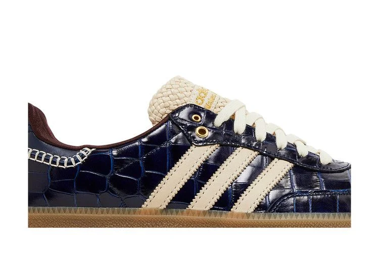 Кроссовки Wales Bonner x adidas Samba OG 'Croc - Collegiate Navy'