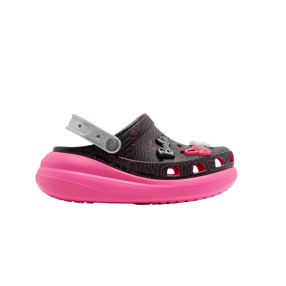 Кроссовки Crocs Barbie x Crush Clog 'Black Pink'