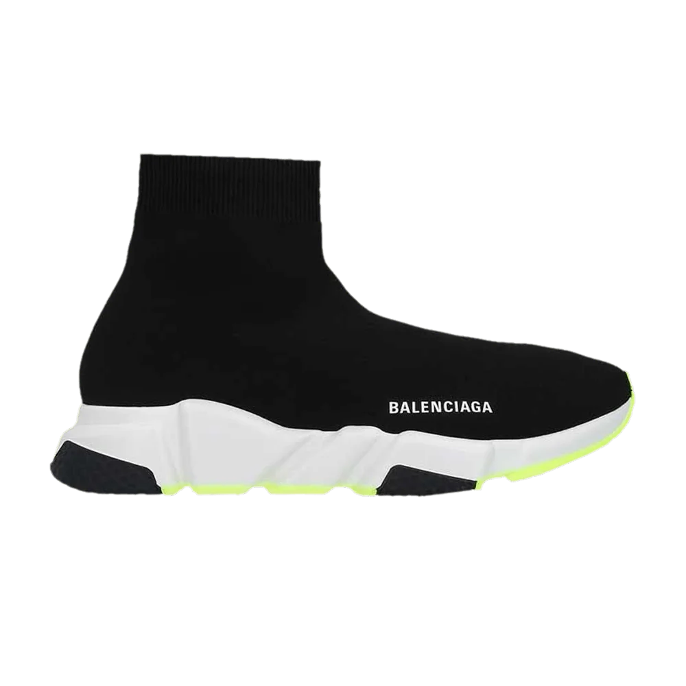 Krossovki-Balenciaga-Speed-Sneaker-Black-Fluo-Yellow