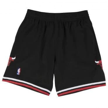 Спортивные шорты Mitchell & Ness Chicago Bulls 1997-98 Hardwood Classics Throwback Swingman NBA Black Shorts