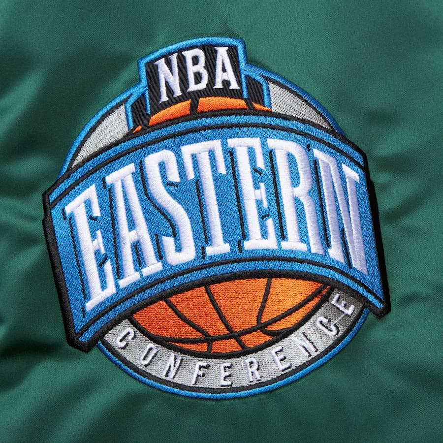 Бомбер Mitchell & Ness Purple Milwaukee Bucks Primetime Vintage Satin Full-Snap Jacket