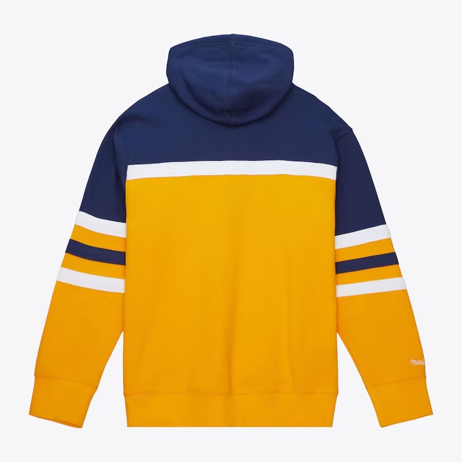 Худи Mitchell & Ness Gold Nashville Predators Head Coach Pullover Hoodie