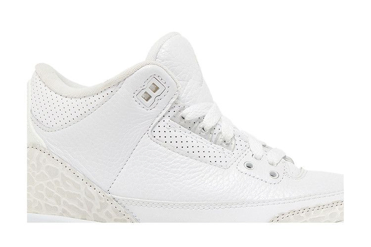Кроссовки Air Jordan 3 Retro BG 'Triple White'