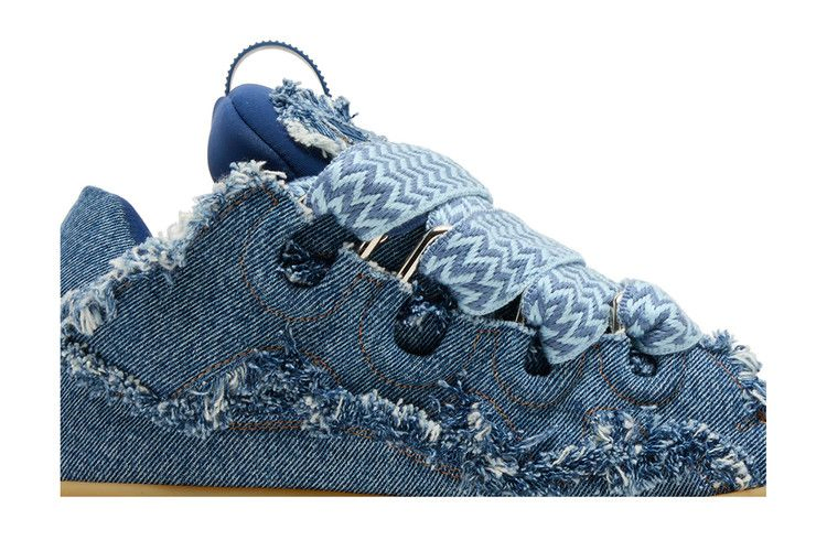 Кроссовки Lanvin Curb Sneakers 'Frayed Denim'