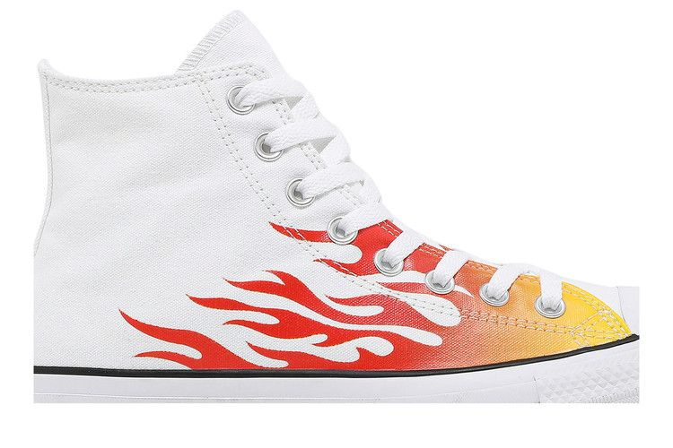 Кроссовки Converse Chuck Taylor All Star High 'Archive Print - White Flame'