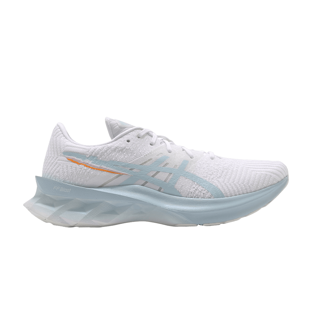 Кроссовки ASICS Wmns Novablast 'Pixel Noise - White Aqua Angel'