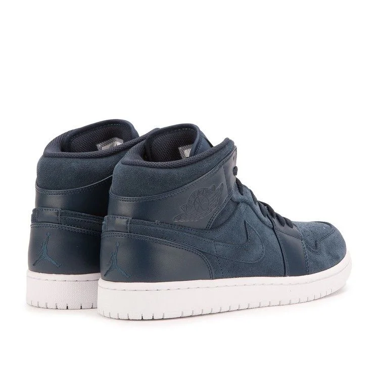 Кроссовки Air Jordan 1 Mid 'Armory Navy'