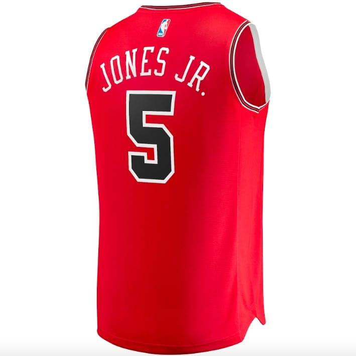 2021-22-Chicago-Bulls-5-Derrick-Jones-Jr.-Fast-Break-Icon-Red-Jersey-3