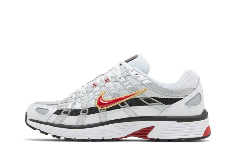 Кроссовки Nike P-6000 'Platinum Varsity Red'