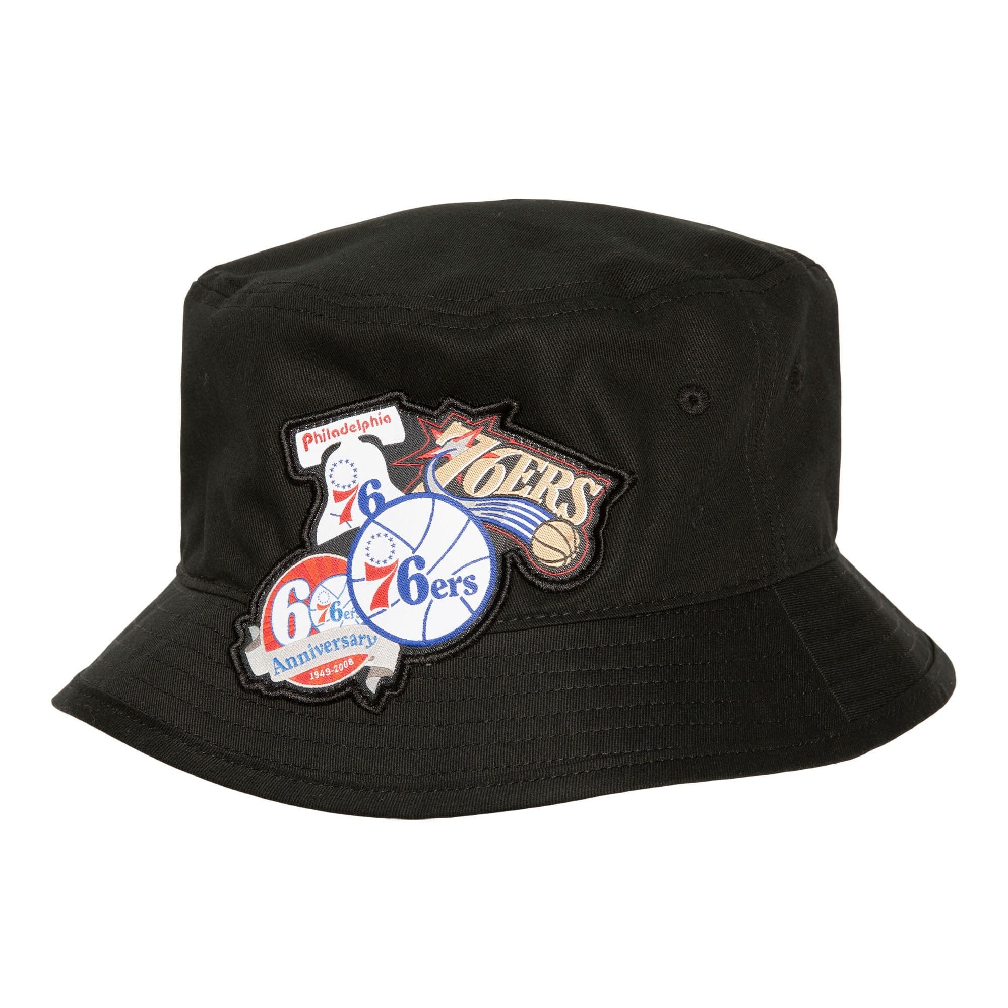 Панама Mitchell & Ness Logolap HWC Philadelphia 76ers Bucket Hat