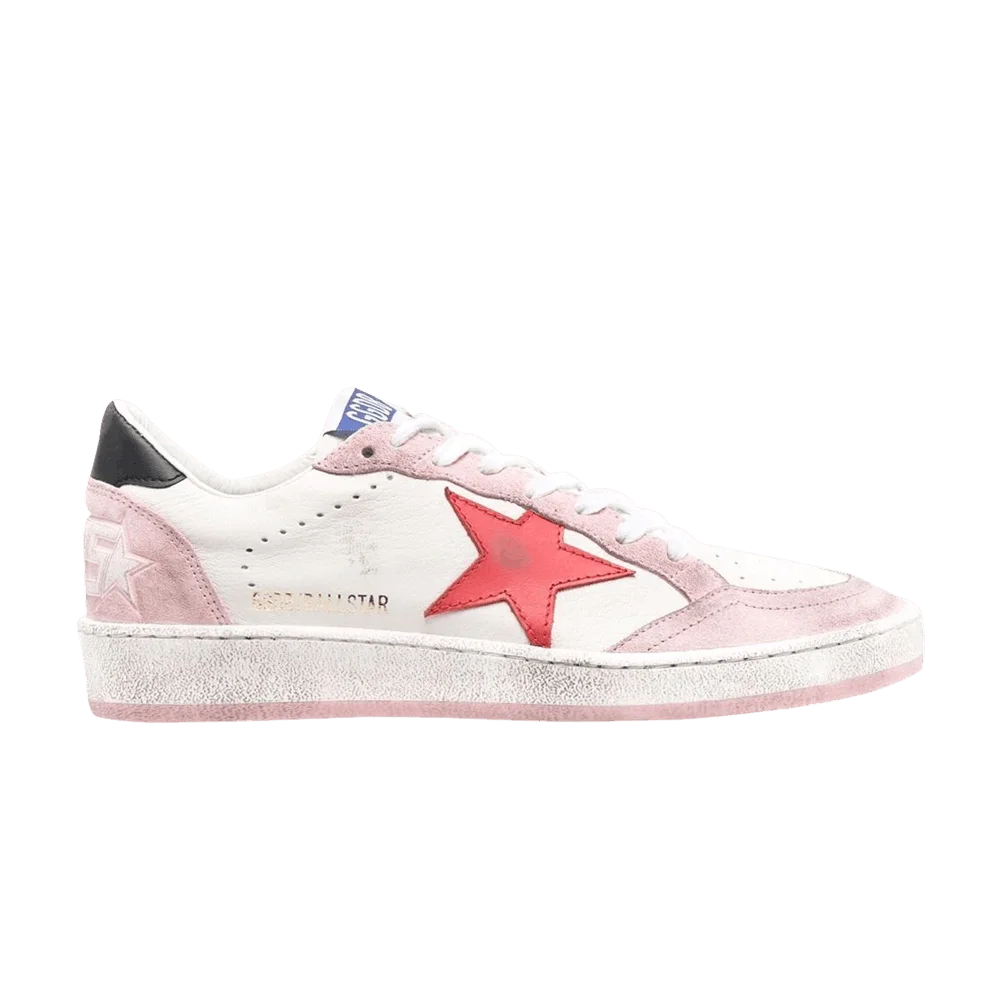 Krossovki-Golden-Goose-Wmns-Ball-Star-Rose-Pink-Red
