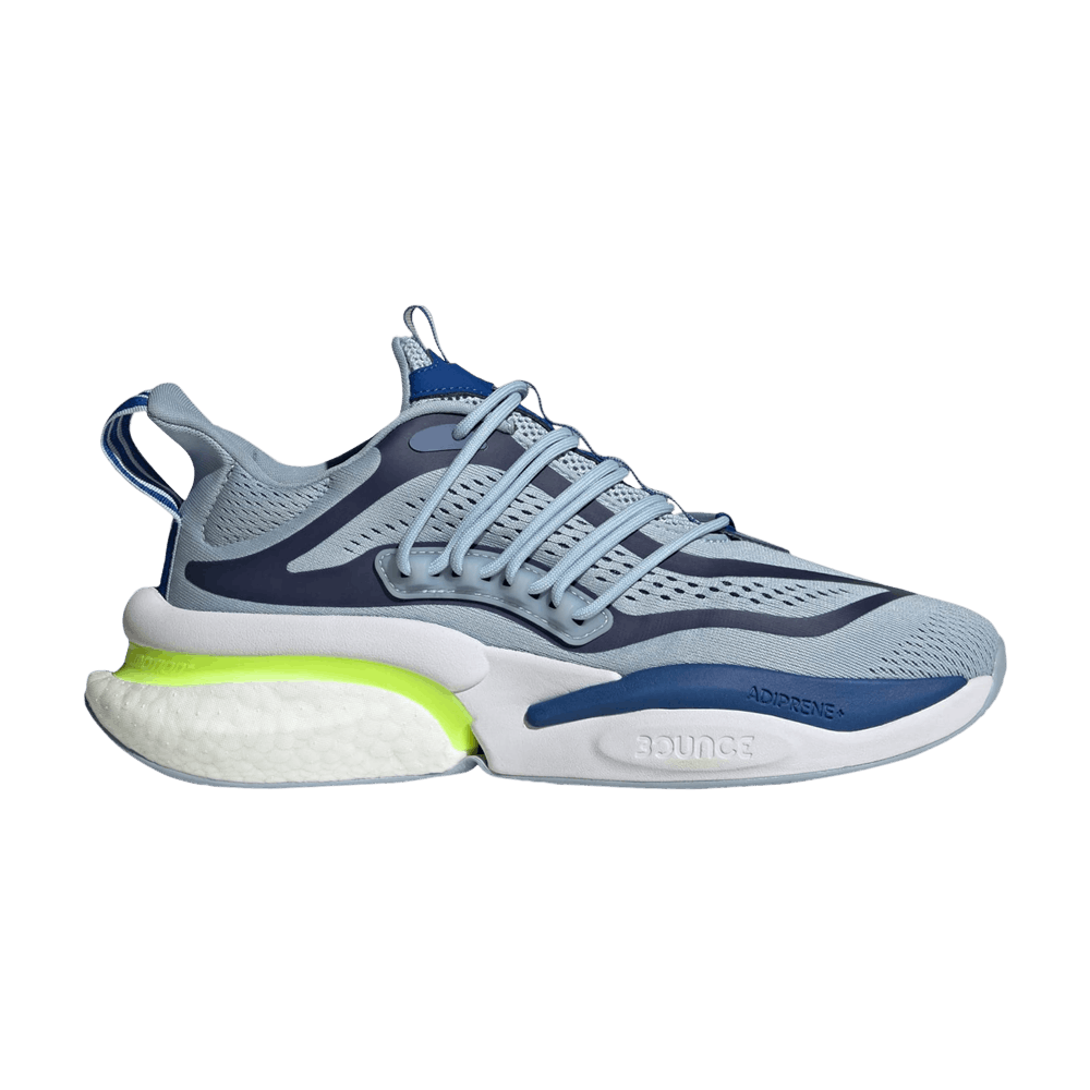 Кроссовки Adidas AlphaBoost V1 'Wonder Blue Lucid Lemon'