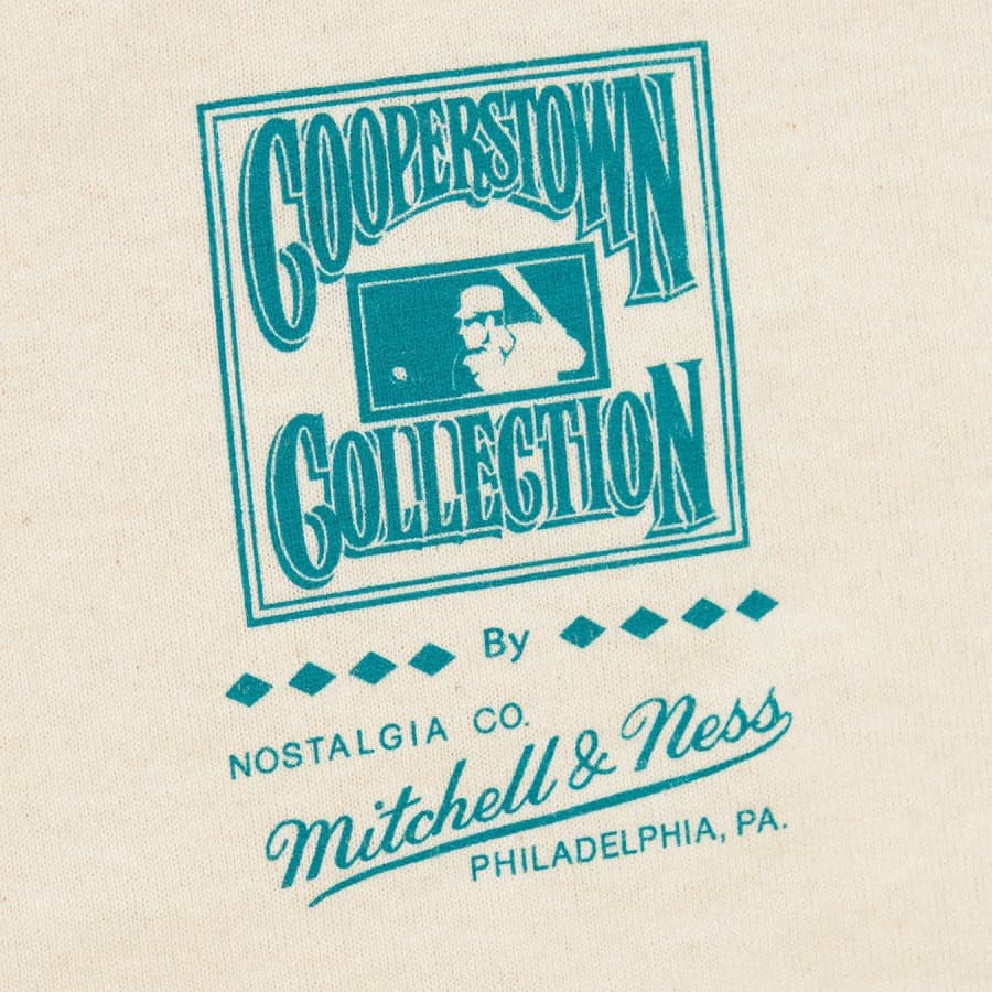 Футболка Mitchell & Ness Natural Arizona Diamondbacks Cooperstown Collection Crown Jewels T-Shirt