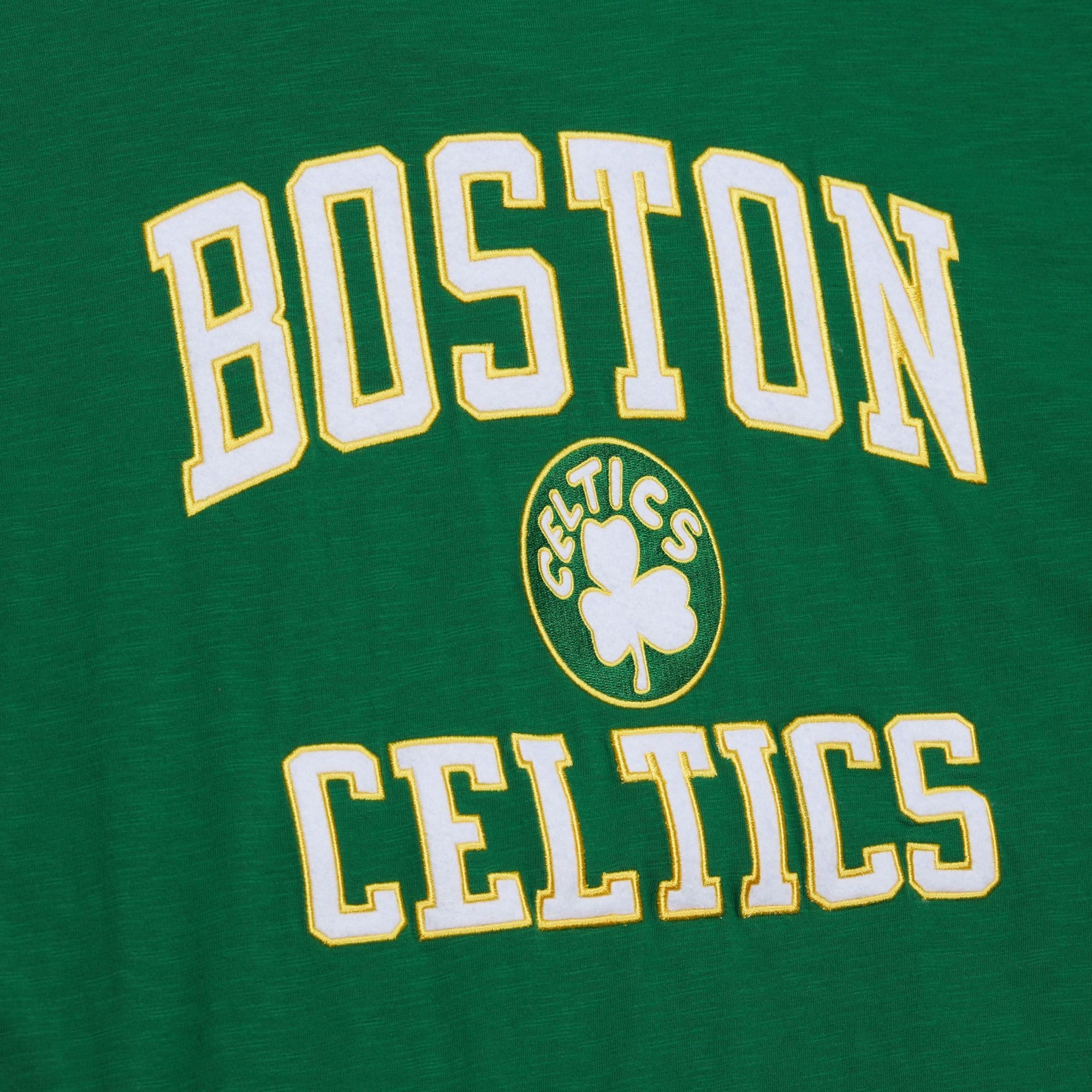 Футболка Mitchell & Ness Legendary Slub SS Vintage Logo Boston Celtics Green T-Shirt