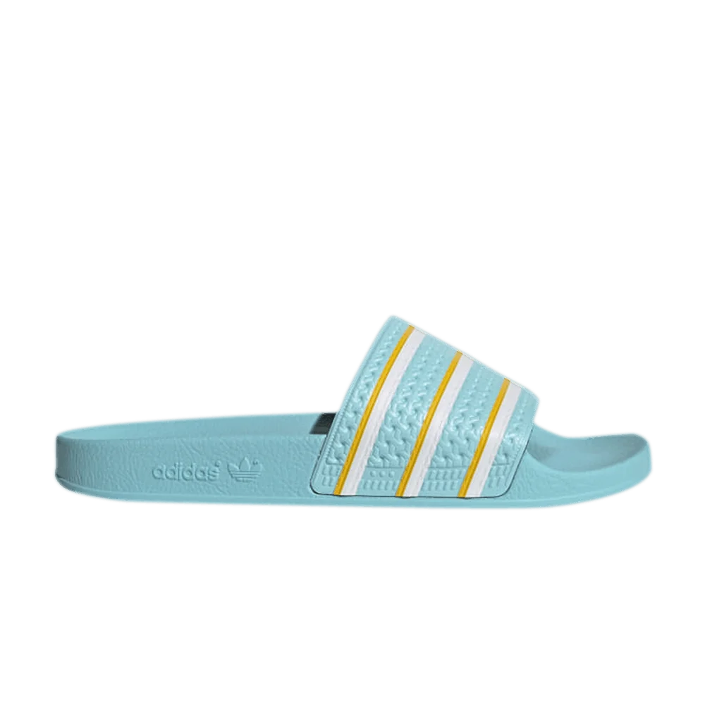 Adidas Adilette Slides 'Blue Zest'