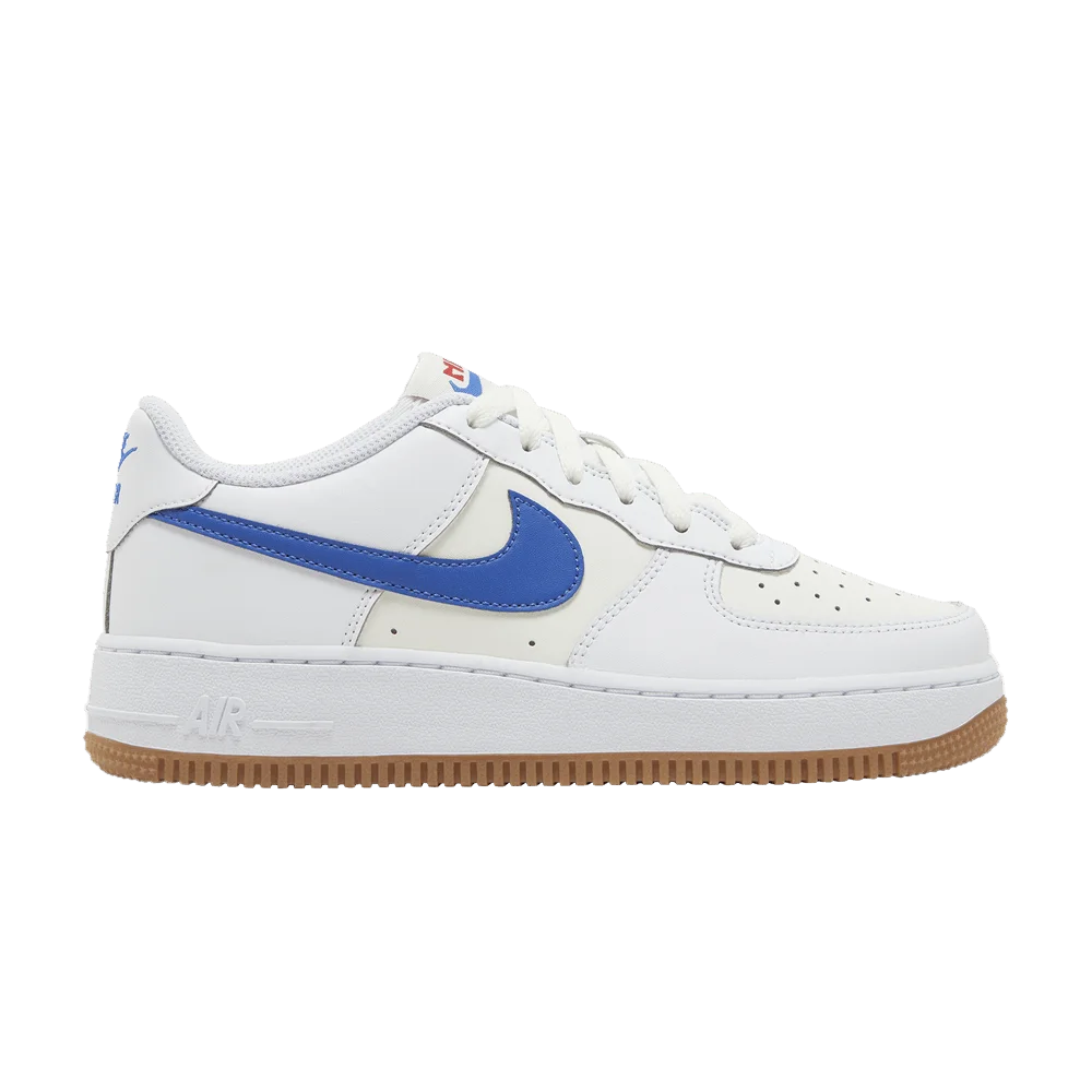 Krossovki-Nike-Air-Force-1-GS-White-Game-Royal-Gum