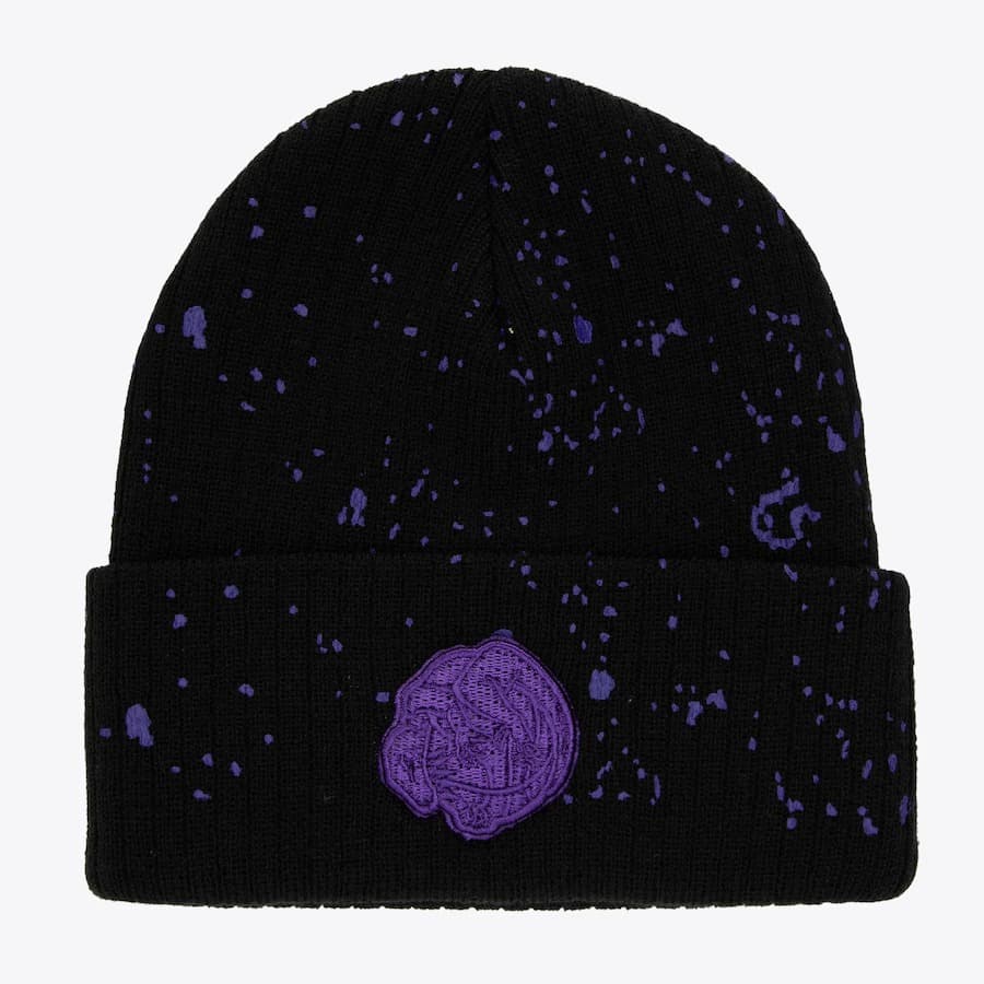 Шапка Mitchell & Ness Black Toronto Raptors Nep Cuffed Knit Hat
