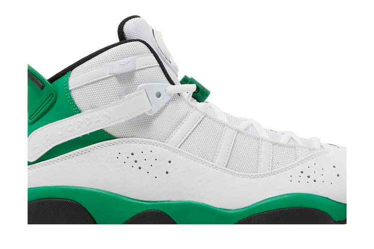 Кроссовки Air Jordan 6 Rings 'White Lucky Green'