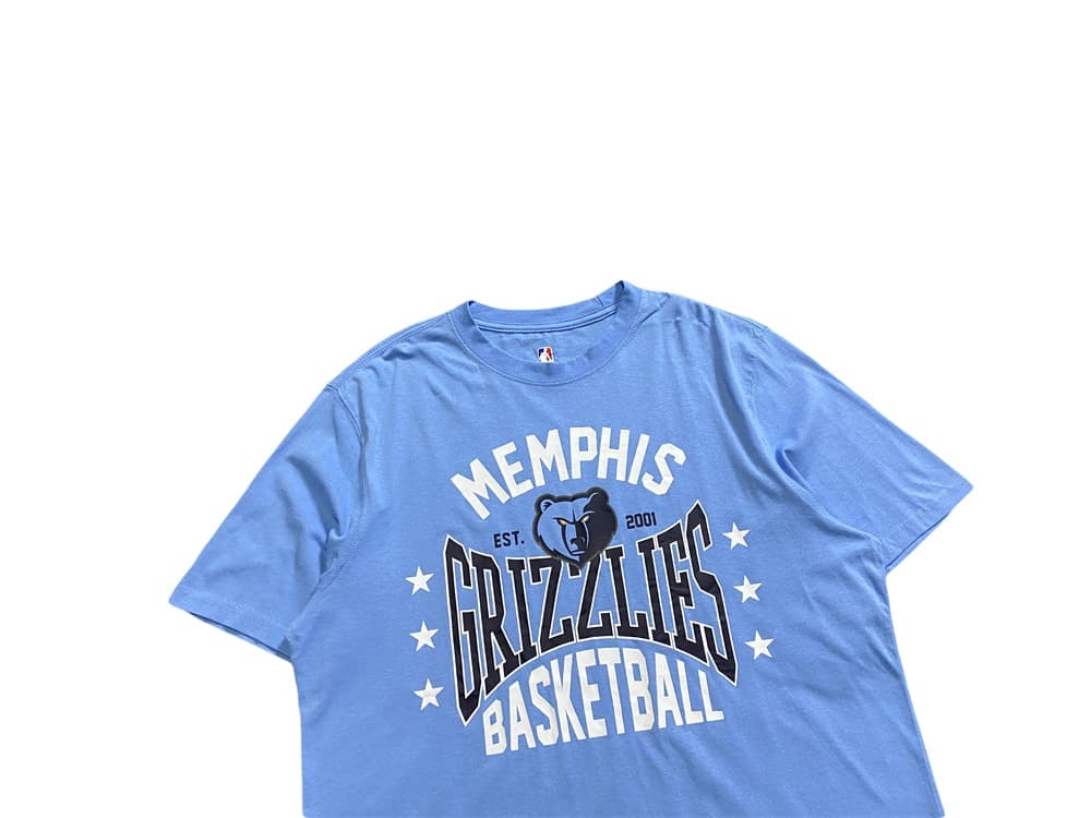 Футболка Main Squeeze NBA Memphis Grizzlies Blue T-Shirt