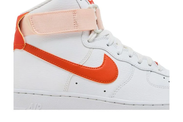 Кроссовки Nike Wmns Air Force 1 High 'White Orange Pearl'