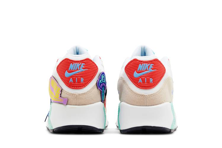 Кроссовки Nike Air Max 90 Leather SE GS 'Patches'