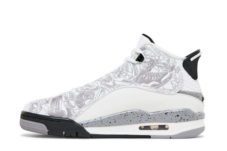 Кроссовки Air Jordan Dub Zero GS 'White Cement'