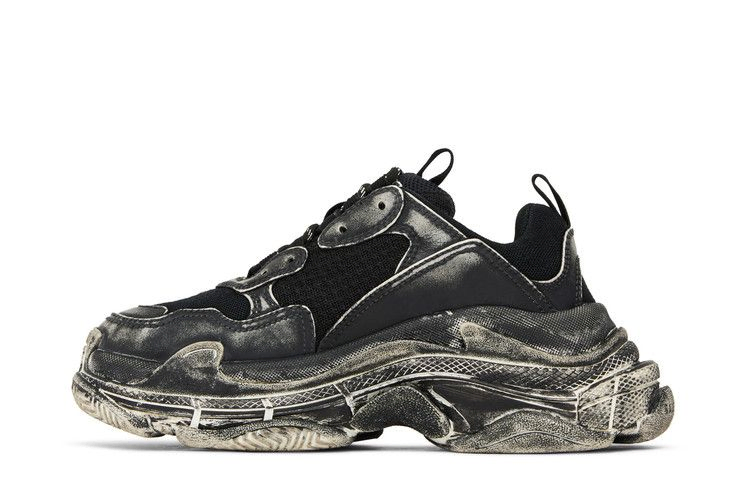 Кроссовки Balenciaga Triple S 'Faded Black'
