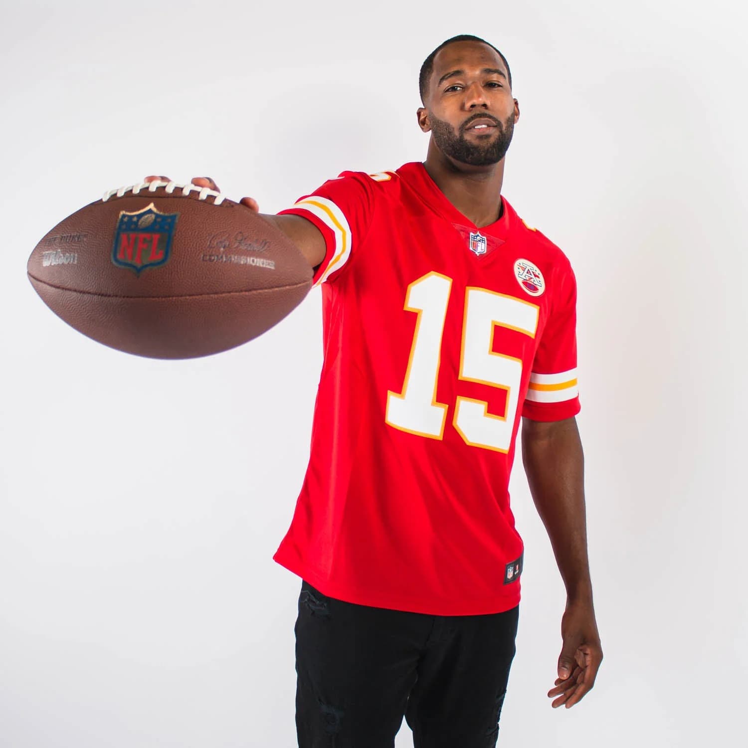 Футболка Nike Patrick Mahomes Kansas City Chiefs Home NFL Limited Jersey