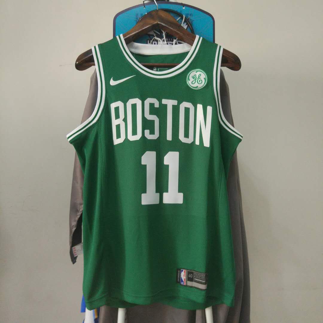 Баскетбольная джерси 2017-18 Kyrie Irving Boston Celtics #11 Icon Green