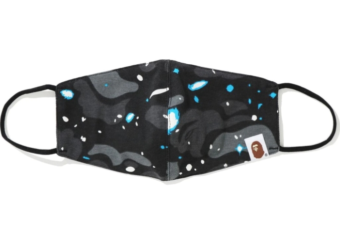 Маска BAPE Space Camo Mask (FW20) Black
