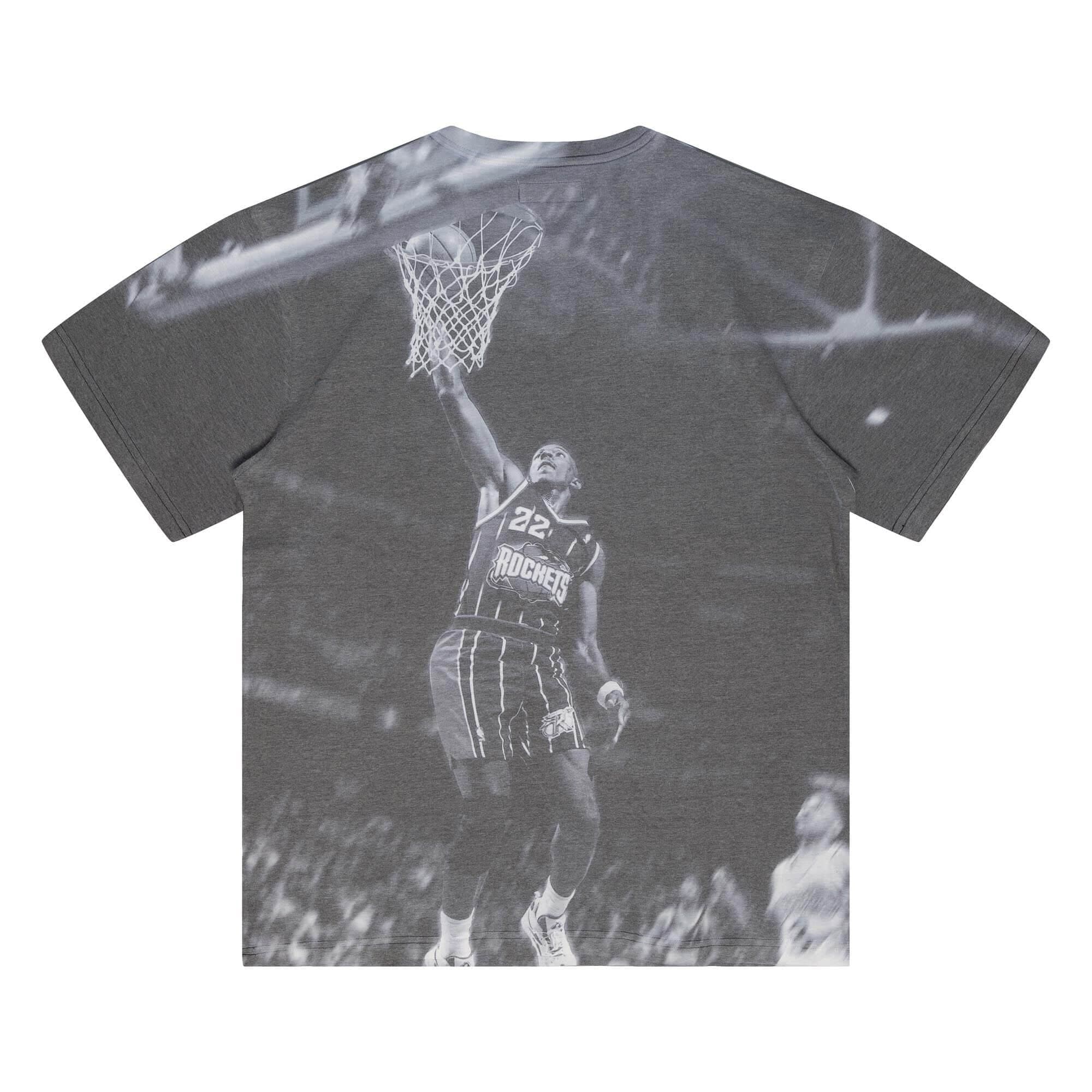 Футболка Mitchell & Ness Above The Rim Sublimated SS Houston Rockets Clyde Drexler T-Shirt
