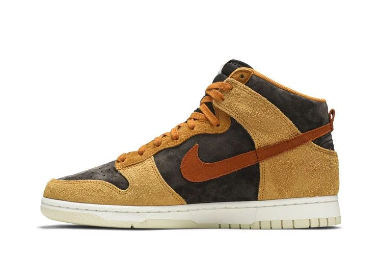 Кроссовки Nike Dunk High Premium 'Dark Curry'