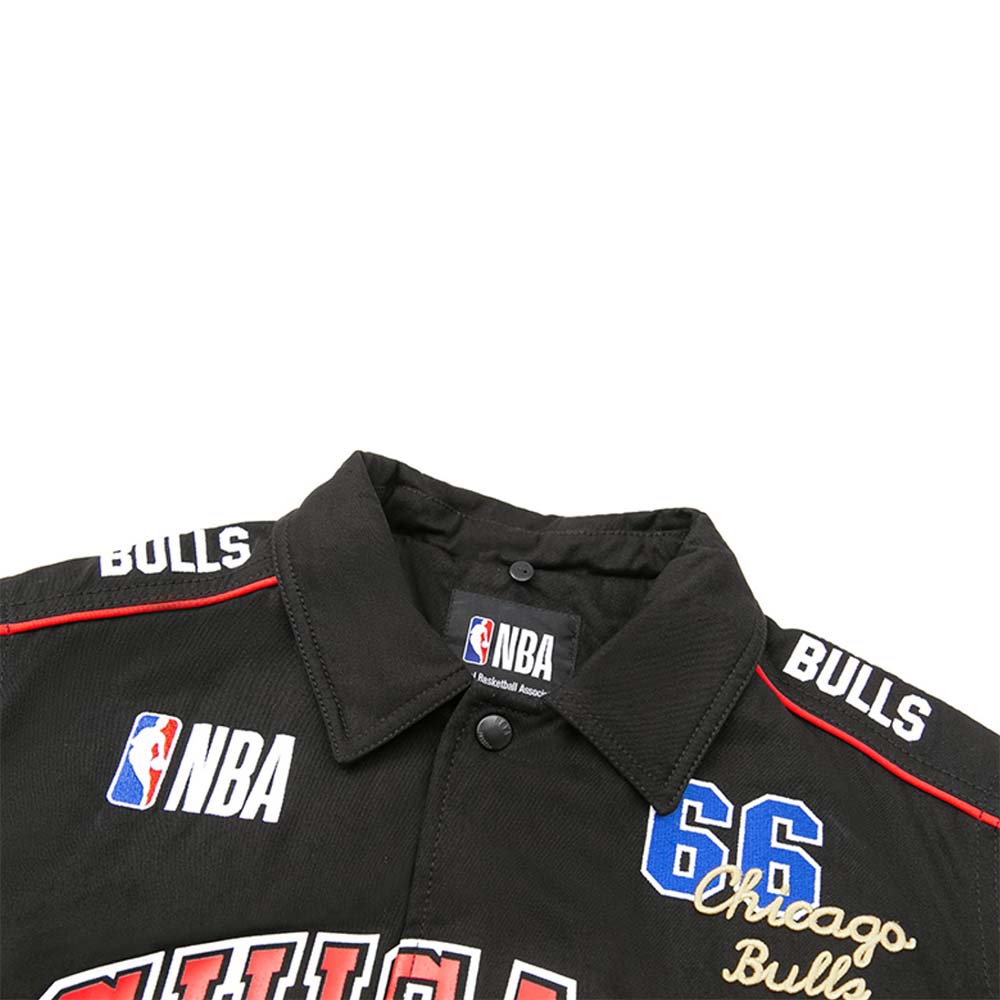 Куртка с капюшоном 2020 Chicago Bulls Black Jacket Mens