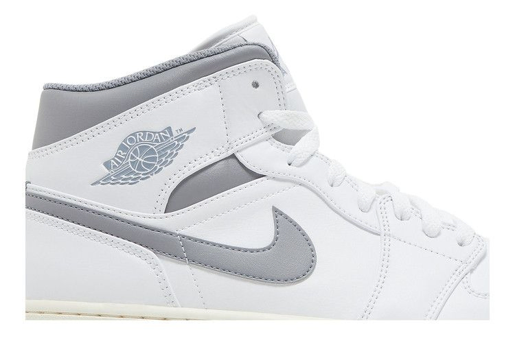 Кроссовки Air Jordan 1 Mid 'Neutral Grey'